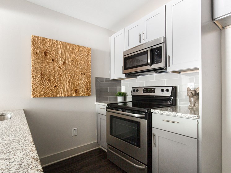 Chef-Inspired Kitchens Feature Stainless Steel Appliances at The Metro Apartments, Atlanta